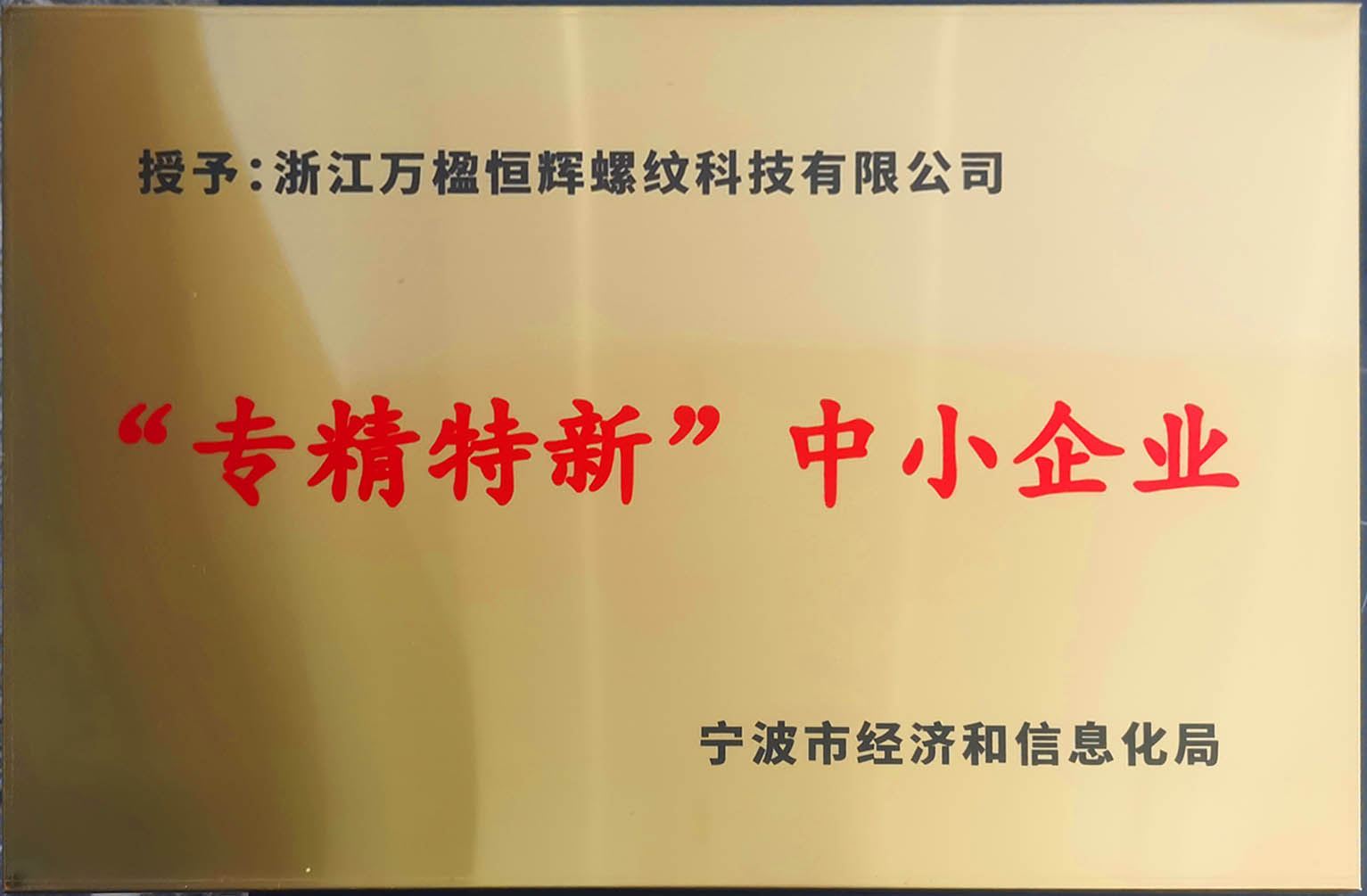 专精特新中小企业